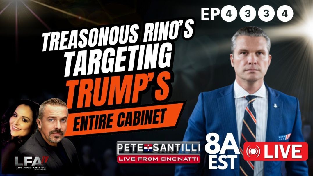 ⁣TREASONOUS RINO’S TARGETING TRUMP’s CABINET NOMINATIONS