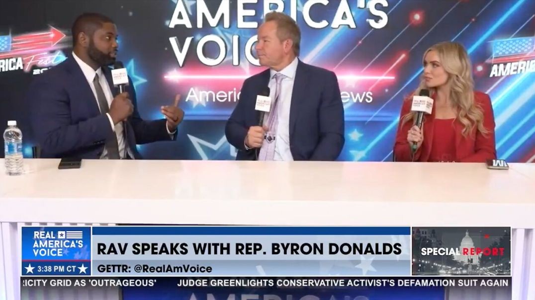 ⁣RAV SPEAKS WITH BYRON DONALDS