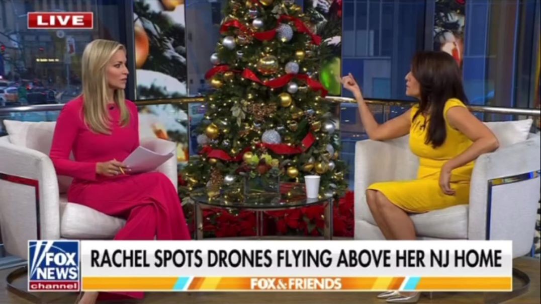 ⁣Drones Reported in at Least 11 New Jersey Counties - FOX News Host Captures Footage from Her Yard