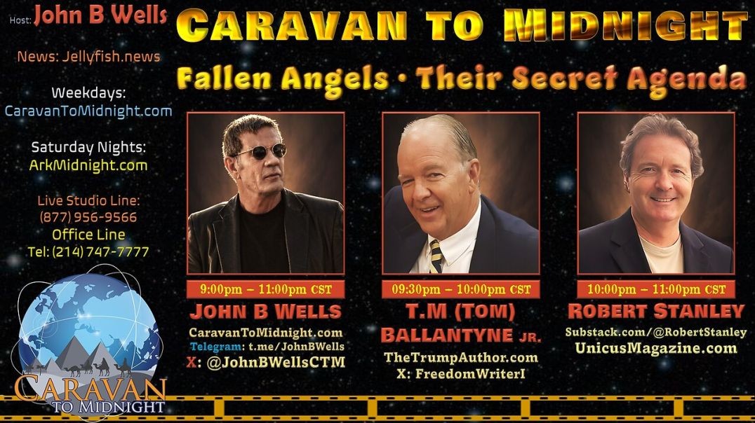 ⁣Fallen Angels: Their Secret Agenda - John B Wells LIVE