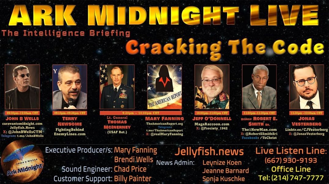 ⁣The Intelligence Briefing /Cracking The Code - John B Wells LIVE