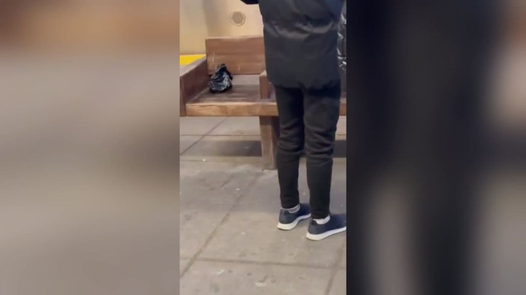 ⁣GRAPHIC: Video Shows Illegal Alien Fanning Flames as Woman Burned Alive on Subway