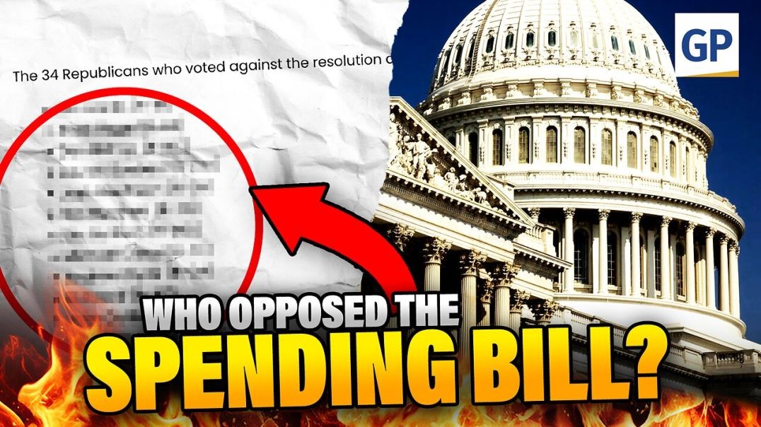 ⁣Who OPPOSED the SPENDING BILL? We Have the FULL LIST | Elijah Schaffer