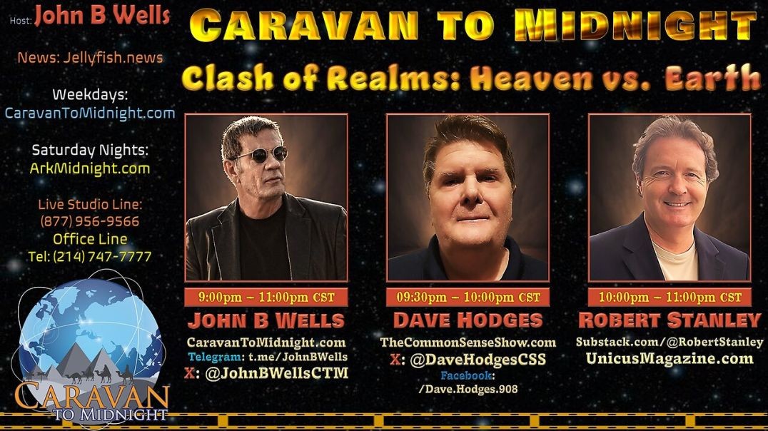 ⁣Clash of Realms: Heaven vs. Earth - John B Wells LIVE