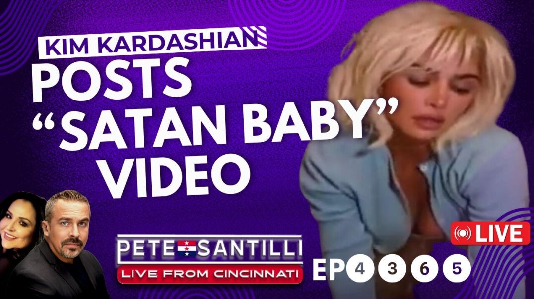 ⁣KIM KARDASHIAN MOCKS CHRISTIANITY - POSTS “SATAN BABY” VIDEO