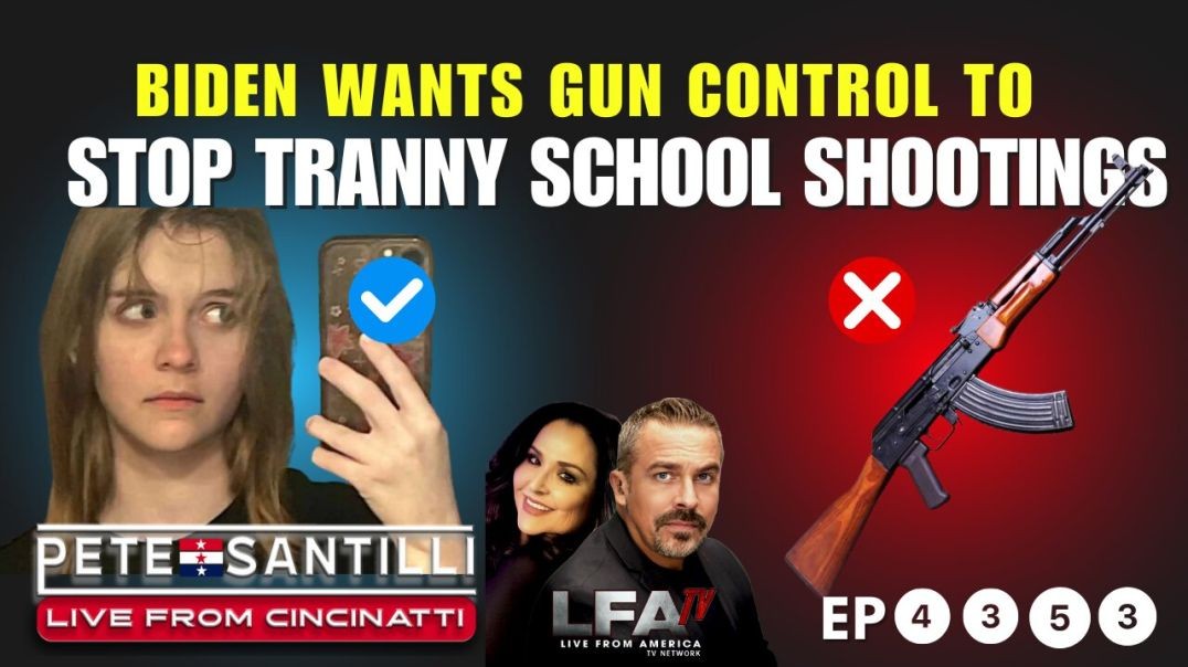 ⁣BIDEN WANTS TO END TRANNY SCHOOL SHOOTINGS WITH GUN CONTROL