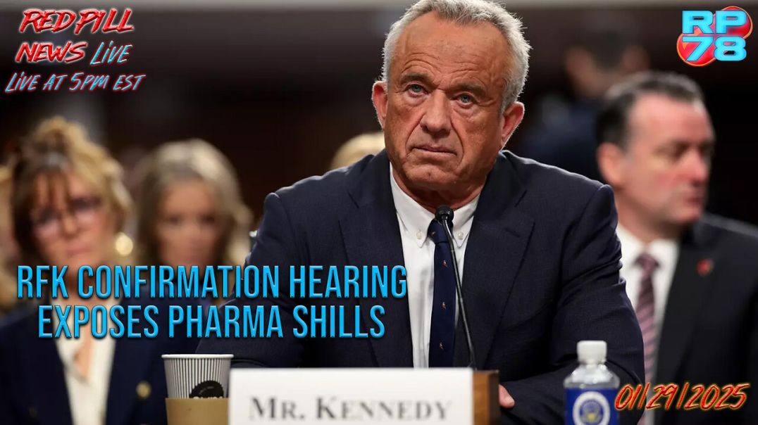 ⁣Big Pharma Terrified of RFK Confirmation on Red Pill News Live