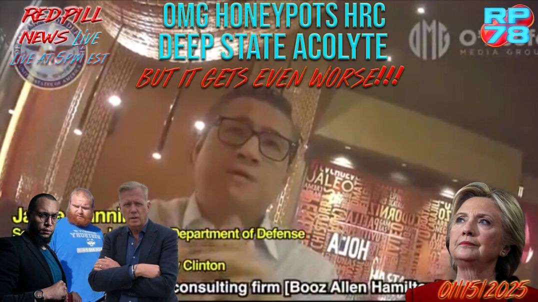 ⁣OMG Nabs Deep State Asset Previously Exposed By Predator DC on Red Pill News Live