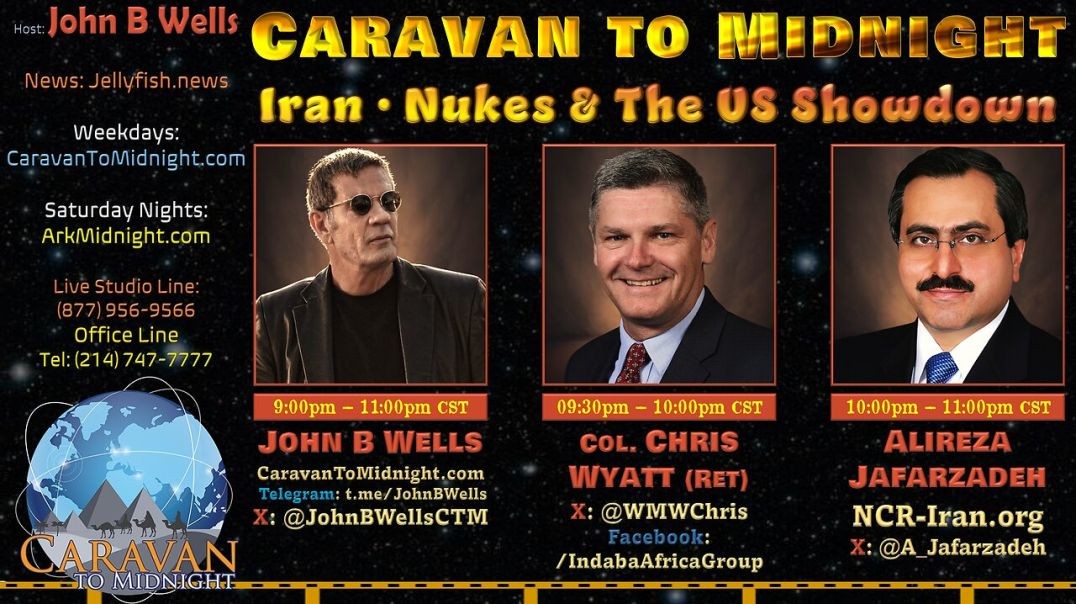 ⁣Iran, Nukes & The U.S. Showdown - John B Wells LIVE