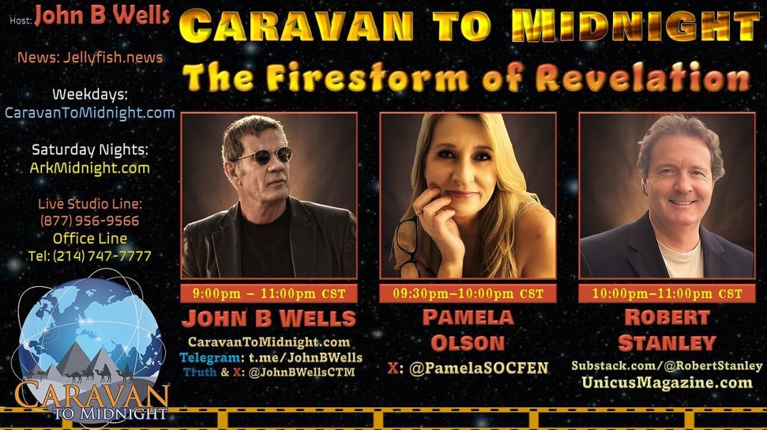 ⁣The Firestorm of Revelation - John B Wells LIVE