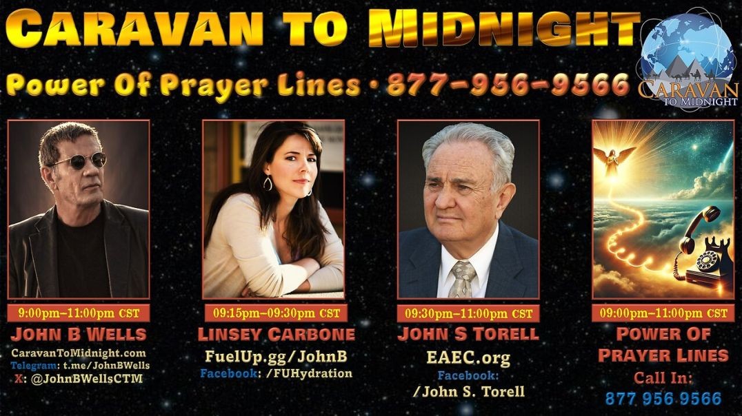 ⁣Power of Prayer Lines - John B Wells LIVE