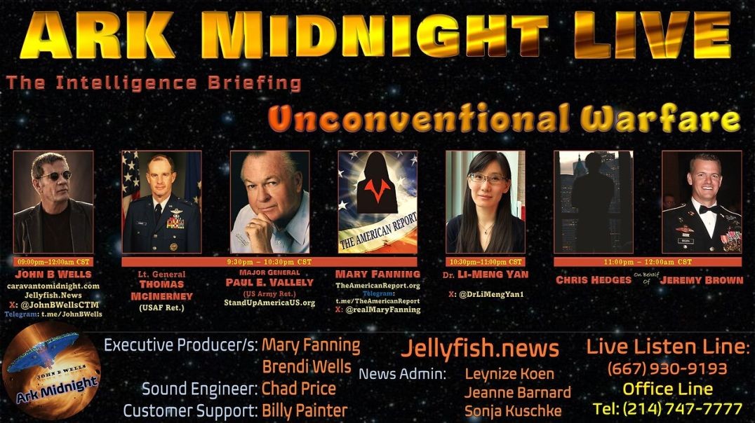 ⁣The Intelligence Briefing ⧸Unconventional Warfare - John B Wells LIVE