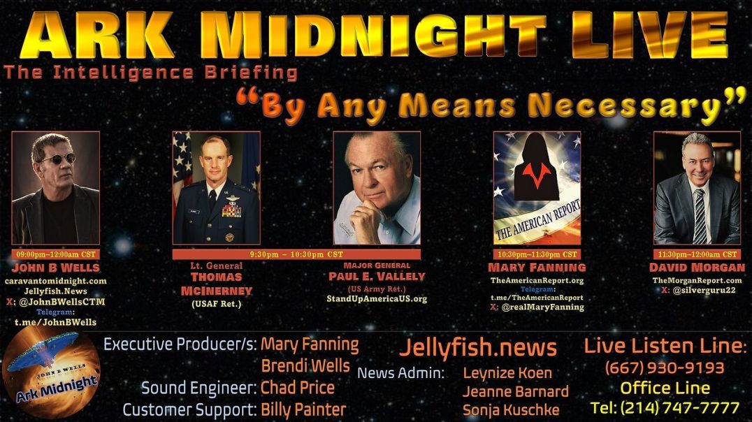 ⁣The Intelligence Briefing /"By Any Means Necessary" - John B Wells LIVE