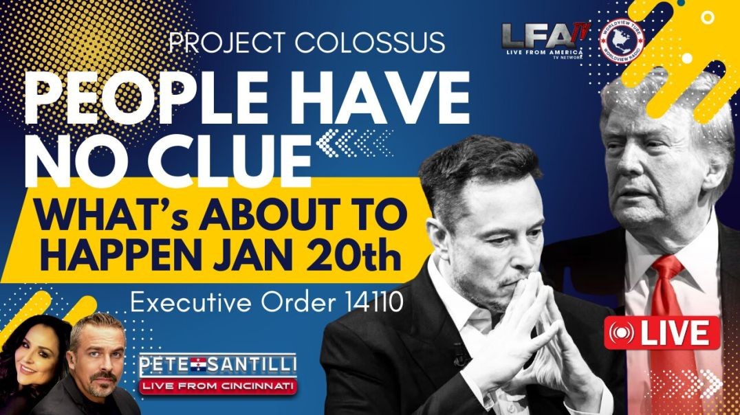 ⁣PROJECT COLOSSUS: PEOPLE HAVE NO CLUE WHAT’s ABOUT TO HAPPEN JAN 20th