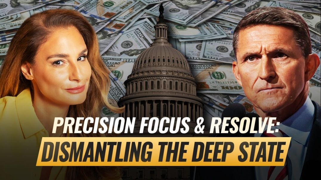 ⁣Mel K & General Mike Flynn | Precision Focus & Resolve: Dismantling the Deep State | 1-8-24