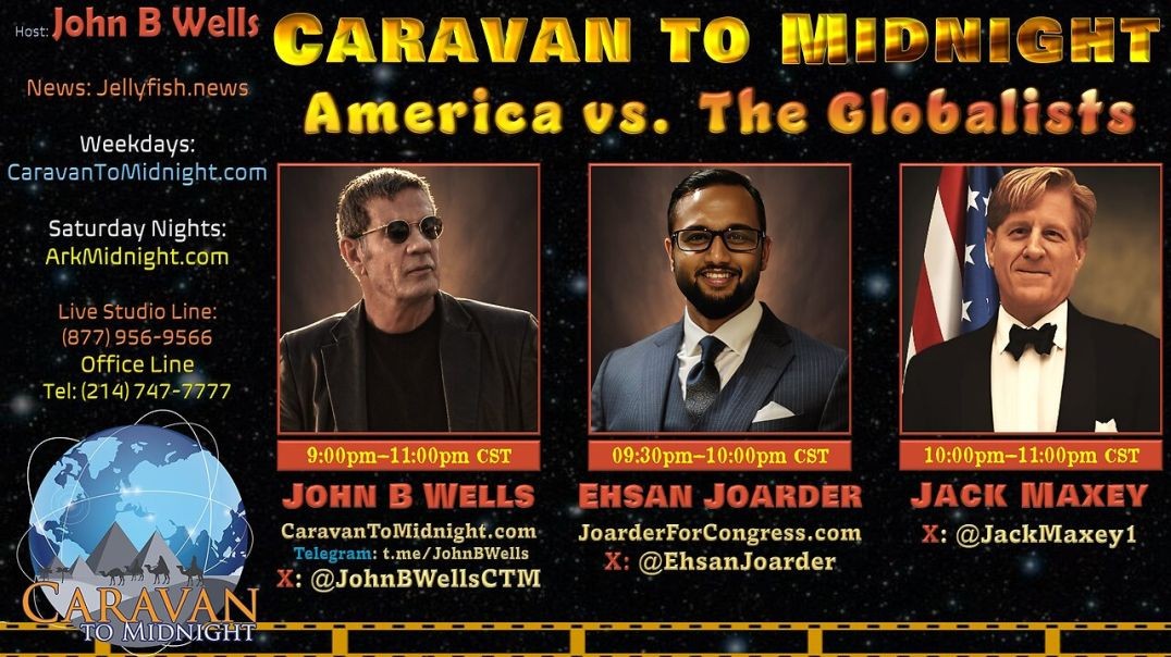 ⁣America vs. the Globalists - John B Wells LIVE