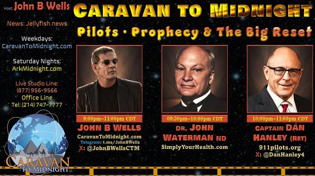 ⁣Pilots, Prophecy, & The Big Reset - John B Wells LIVE