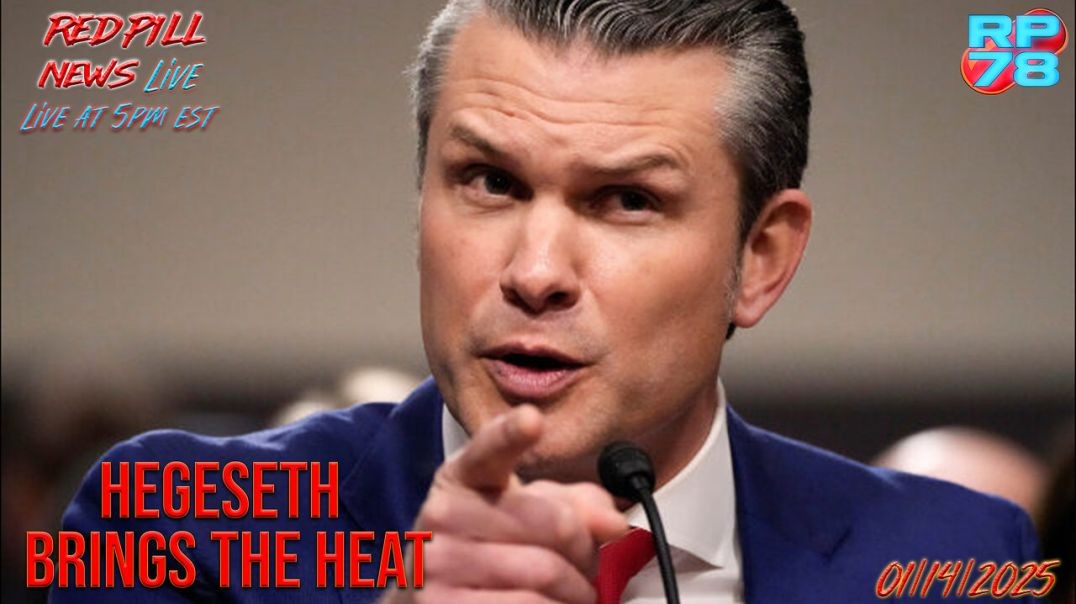 ⁣Confirmation Hearings Begin With Hegseth on Red Pill News Live