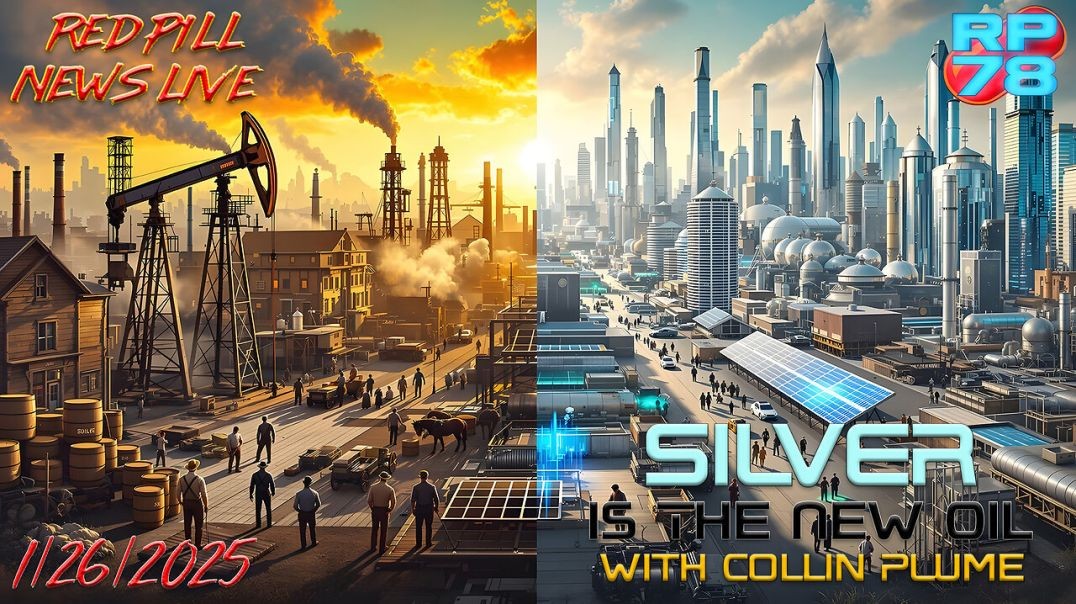 ⁣Silver is The New Oil with Collin Plume on Red Pill News