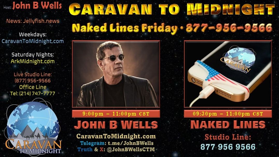 ⁣Naked Lines Friday - John B Wells LIVE