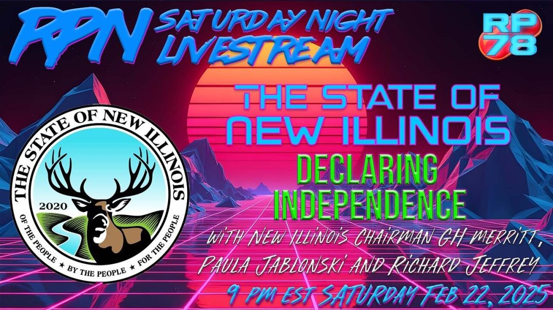 ⁣Declaring Independence With The State of New Illinois on Sat Night Livestream