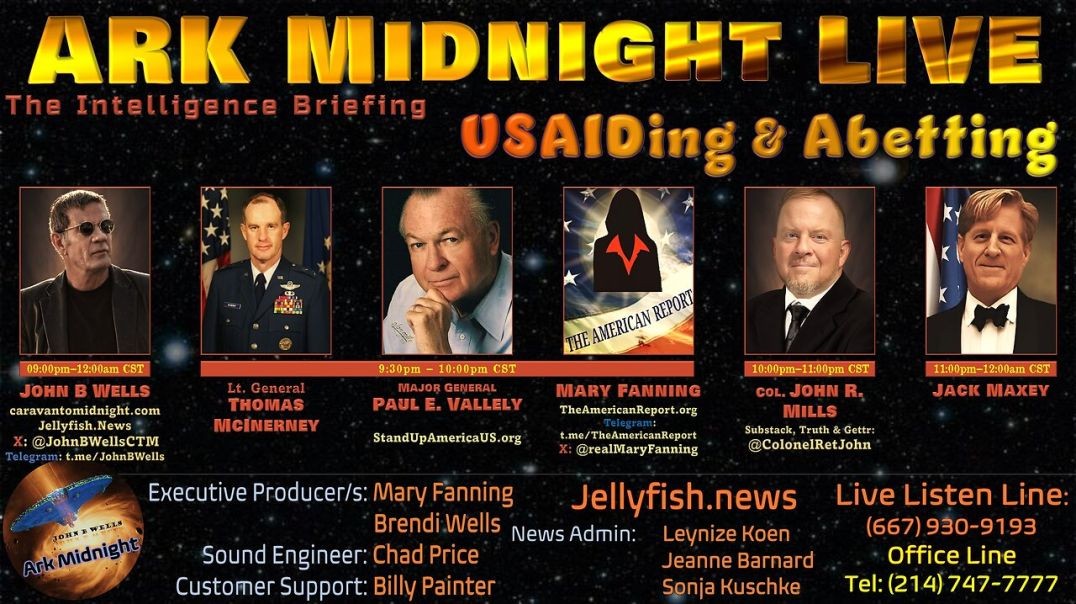 ⁣The Intelligence Briefing /USAIDing & Abetting - John B Wells LIVE