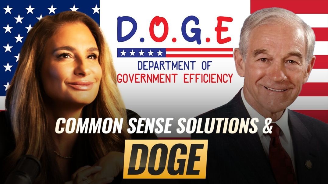 ⁣Mel K & Dr. Ron Paul | Common Sense Solutions & DOGE | 2-12-25