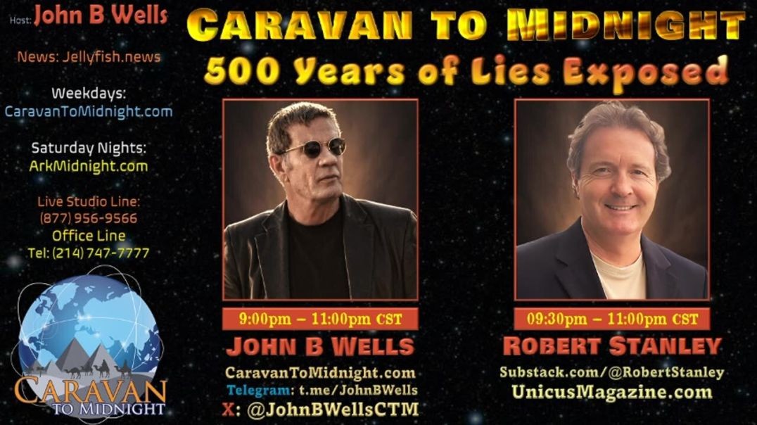 500 Years of Lies Exposed - John B Wells LIVE