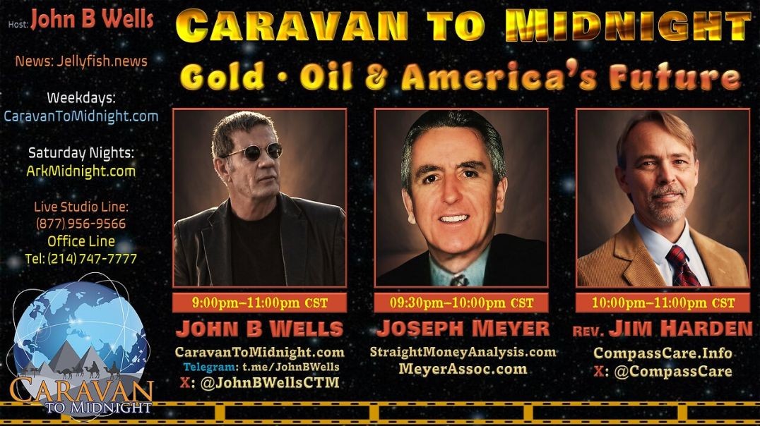 ⁣Gold, Oil & America’s Future - John B Wells LIVE