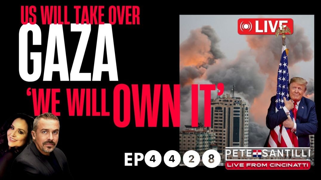 ⁣TRUMP: U.S. WILL TAKE OVER GAZA. ‘WE WILL OWN IT’