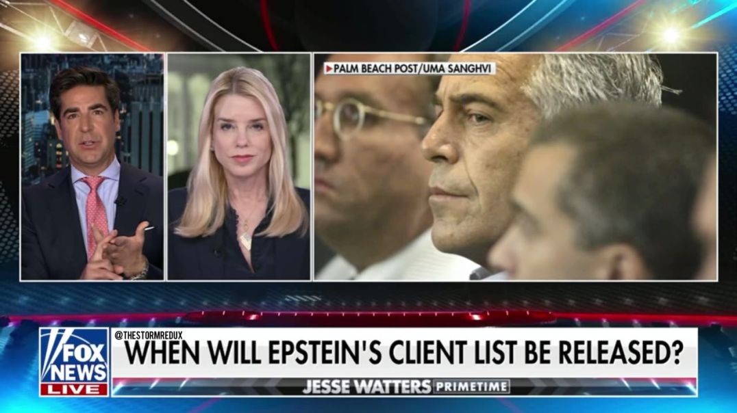 ⁣BREAKING: AG Pam Bondi, "Some Epstein Information Will Be Released Tomorrow"