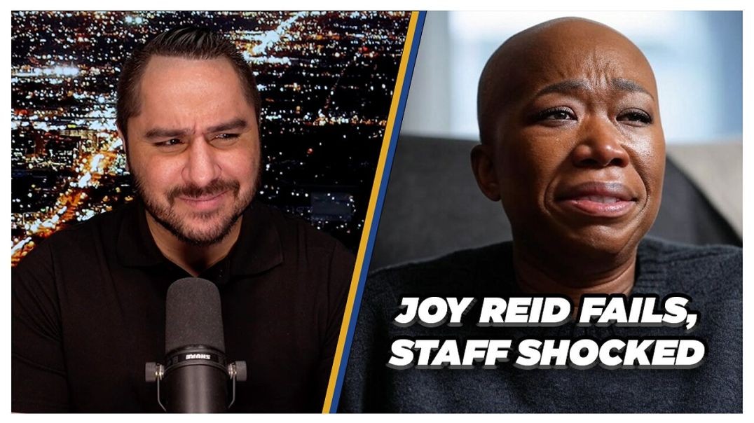 ⁣MSNBC Drops Joy Reid's Low Viewership Show, Staff In Shock | Drew Hernandez