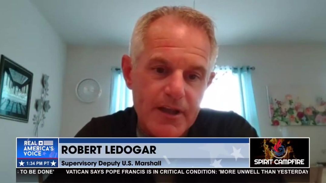 ⁣U.S. MARSHAL ROBERT LEDOGAR'S JOURNEY IN THE ANTI-JUSTICE SYSTEM