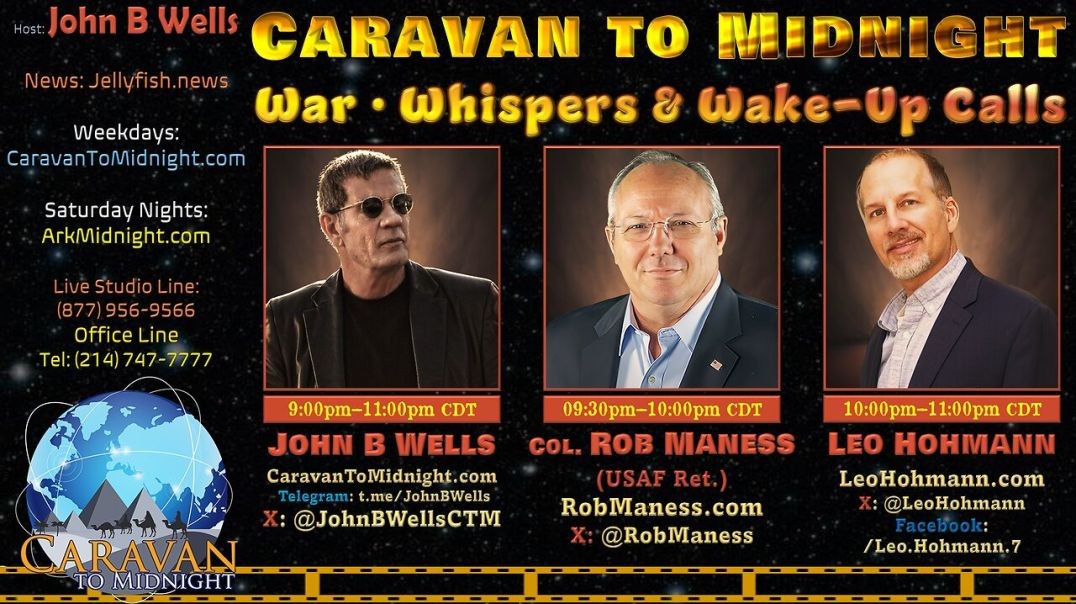 ⁣War, Whispers & Wake-Up Calls - John B Wells LIVE