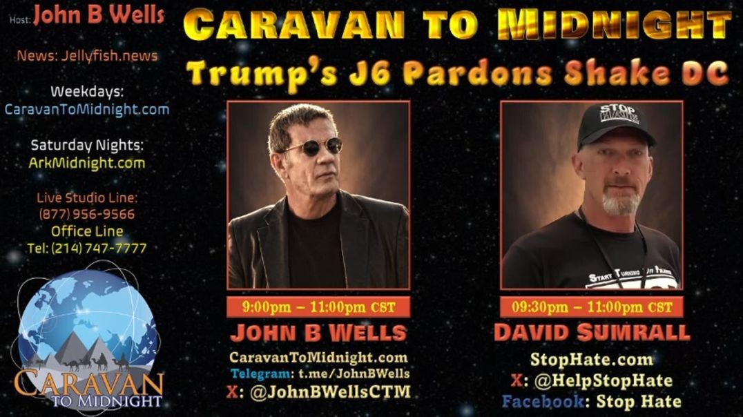 ⁣Trump’s J6 Pardons Shake DC - John B Wells LIVE