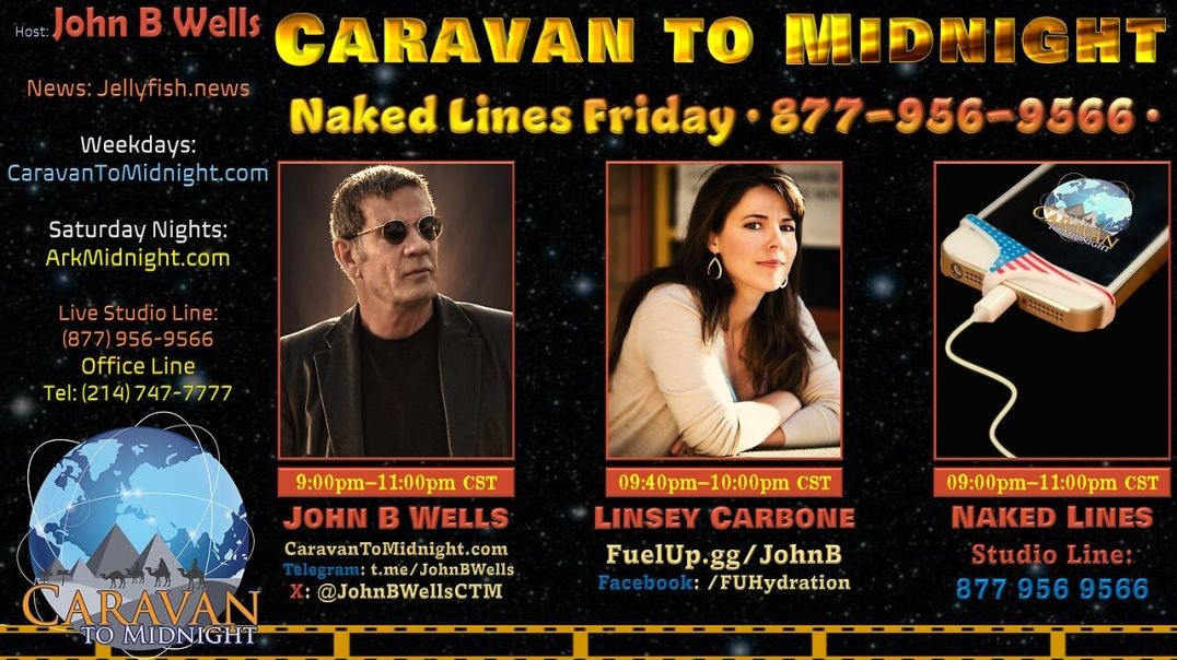 ⁣Naked Lines Friday - John B Wells LIVE