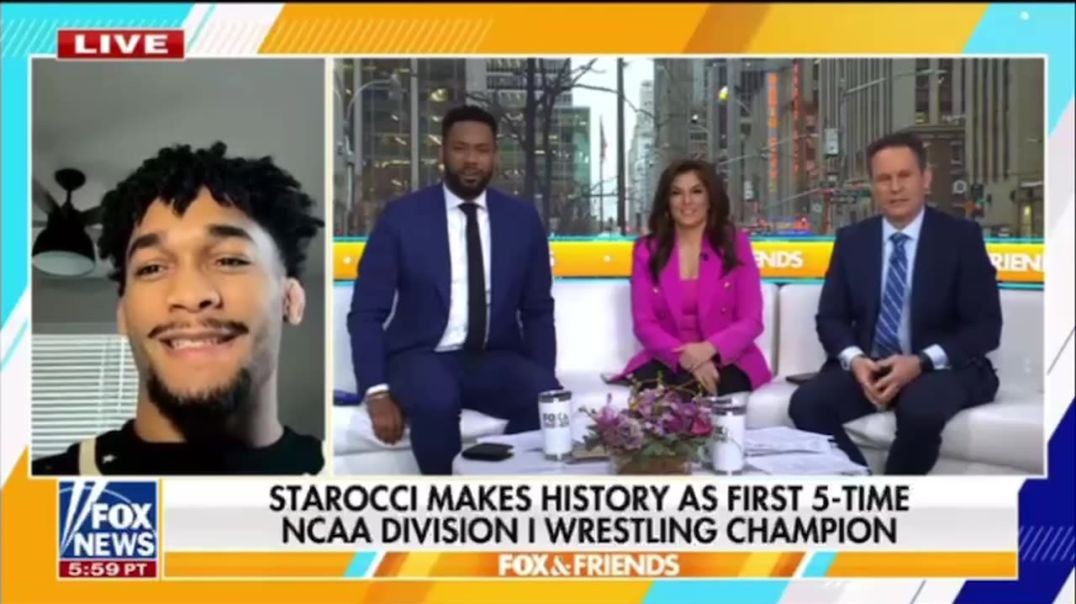 ⁣NCAA Champion Tells FOX News How It Was Meeting President Trump After His Victory