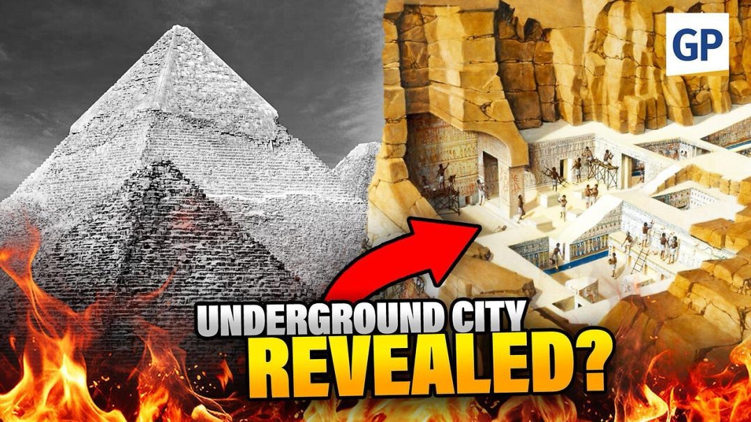 ⁣Ancient Secret EXPOSED: Giant City Lurks Under Giza Pyramids | Elijah Schaffer