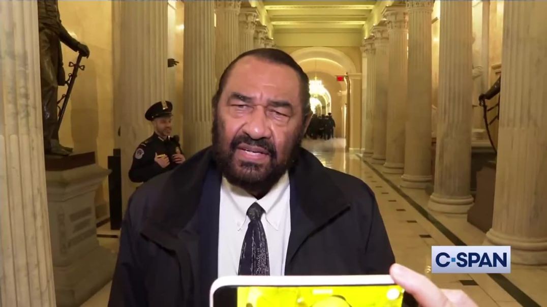 ⁣Al Green Speaks After Getting Kicked Out of Chamber — Now Wants to Impeach Trump Again!