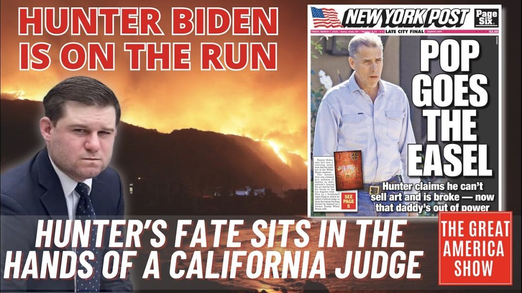 ⁣The Great America Show 3/7/2025 - WHAT HUNTER BIDEN DOESEN'T WANT THE WORLD TO FIND OUT