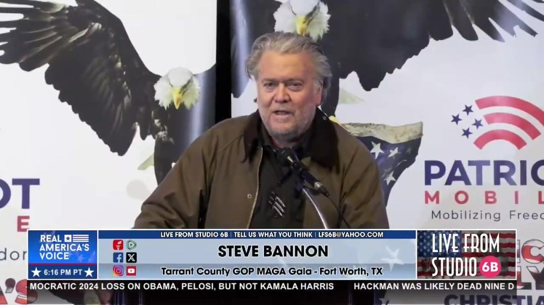 ⁣BANNON TALKS TRUMP TRANSPARENCY