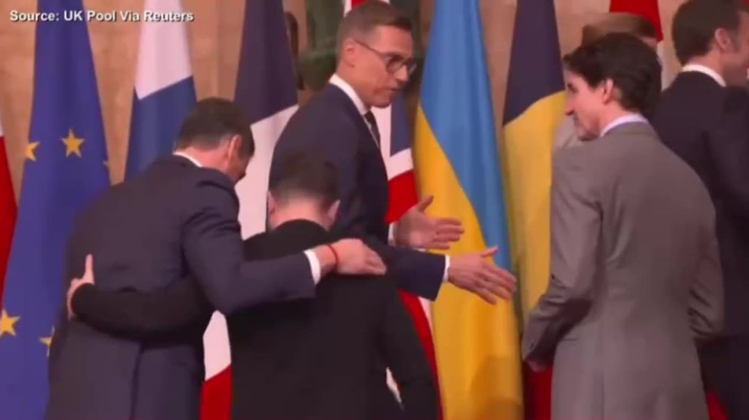 ⁣Globalist Leaders Meet with Zelensky in London After He Crashed and Burned at White House